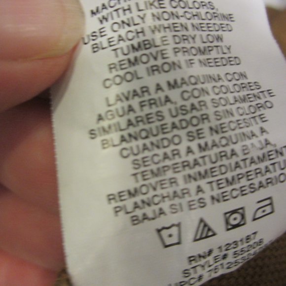 WRANGLER WORKWEAR CANVAS JACKET/SHIRT W/HOOD 2 POCKETS - Picture 9 of 9